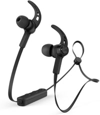 Hama | Auriculares Inalámbricos Bluetooth Deportivos con Micrófono y Resistencia al Sudor - Negro