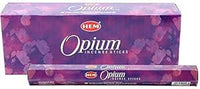 Hem Räucherstäbchen-Boxen, 6 Packungen, insgesamt 120 Stäbchen Opium