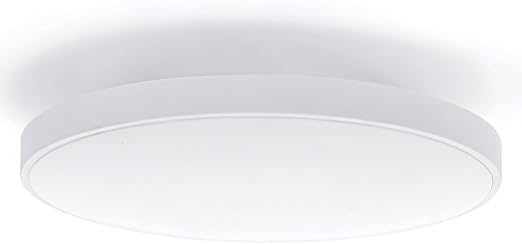 M Ledme - Plafon LED Techo 40W, Lámpara Techo para Baño IP44, 4.000 lúmenes, Color Luz Fría (6000K) para Baño, Cocina, Balcón, LM8257.