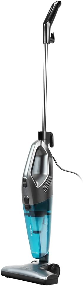 Cecotec Aspiradora Escoba con Cable Conga Popstar 1500 Animal Duo. 600 W Potencia Máxima, 2 en 1, 15 kPa, Tecnología Ciclónica, Sin Bolsas, Cable 6 m, Depósito 800 ml, Apto para Mascotas