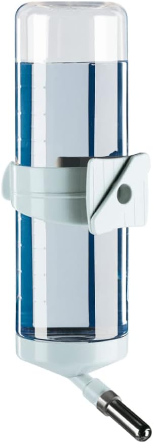 Ferplast - Bebedero para roedores drinky, 1 unidad, color surtido, Transparente, 600 ml (84663799)