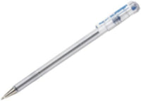 Pentel Superior Bolígrafo Medio 1.0mm Punta Línea de 0.5mm Azul Ref BK77M-C [Paquete de 12]