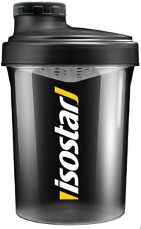Isostar Shaker 500ml, Mezclador de Batidos con Colador Integrado, Fácil de Usar, para Batidos Sin Grumos