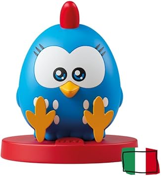 FABA Personaje sonoro Gallina Puntolina, Historias y Cuentos sonoros, Contenido Educativo, Juego versión Italiana, niños y niñas 2-4 años