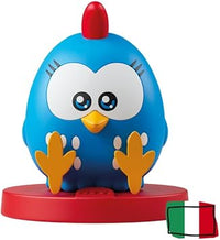 FABA Personaje sonoro Gallina Puntolina, Historias y Cuentos sonoros, Contenido Educativo, Juego versión Italiana, niños y niñas 2-4 años