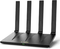 Router WiFi 6 Tenda AX12 Pro AX3000 de Doble Banda Gigabit, 5 GHz: 2402 Mbps + 2,4 GHz: 574 Mbps, 4 Puertos Gigabit, EasyMesh, Control Parental, MU-MIMO, OFDMA, VPN, Beamforming, NFC