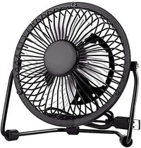 Ventilador de Mesa USB - Mini Ventilador silencioso y Regulable - Ventilador portátil para el Calor en la Oficina o en casa.