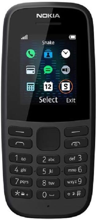 Nokia 105-2019 Dual Sim Black (TA-1174)