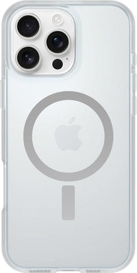 Otterbox Funda Sleek Series MagSafe para iPhone 16,Resistente a Golpes y caídas,Ultra-Fina, Protectora,Testada con los estándares Militares anticaídas, Transparent, Sin Caja Retail