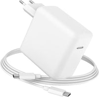 Cargador MacBook Pro, 100W 96W Cargador USB C para MacBook Pro de 16/15/14/13 Pulgadas, MacBook Air 2020/2019/2018, iPad Pro, Compatible con Lenovo, HP, Samsung, DELL, ASUS, con Cable de 2 M