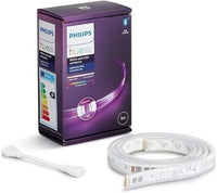 Philips Hue White Col Lightstrip Plus extensión de 1 m regulable controlable a través de la aplicación compatible con Amazon Alexa clase energética A