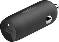 Belkin BoostCharge 30-W-Kfz-Cargador rápido, Zigarettezünder USB, kompaktes Modell con USB-C-Power Delivery-Anschluss, Compatible con iPhone 17,16, Galaxy S24, iPad, Google Pixel, iPad Pro, mehr