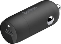 Belkin cargador rápido para coche de 30 W BoostCharge con puerto USB-C Power Delivery, cargador movil coche, compatibilidad universal con iPhone 16, 15, Galaxy serie S24, S23, Note, Pixel, iPad y más