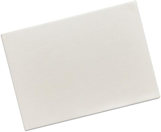 Club Green Libro de Invitados Blanco en Caja de PVC 245 x 170, Tarjeta, 25 x 17,5 x 2 cm