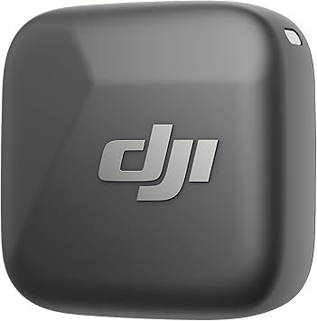 DJI Mic Mini Transm (Infinity Negro), superligero, Sonido Lleno de Detalles