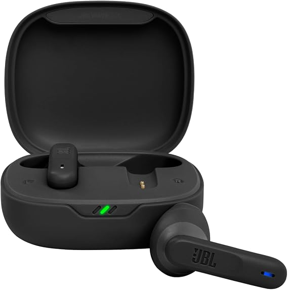 JBL Wave 300 TWS True Inalámbrico Auriculares Inalámbricos In-Ear con micrófono integrado, hasta 26 horas de reproducción, incluye estuche de carga, negro