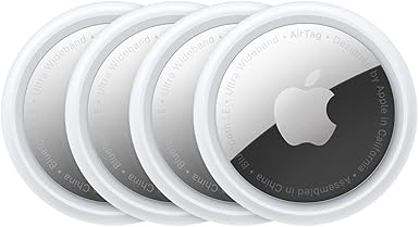 Apple Paquete de 4 AirTag (1.ª generación)