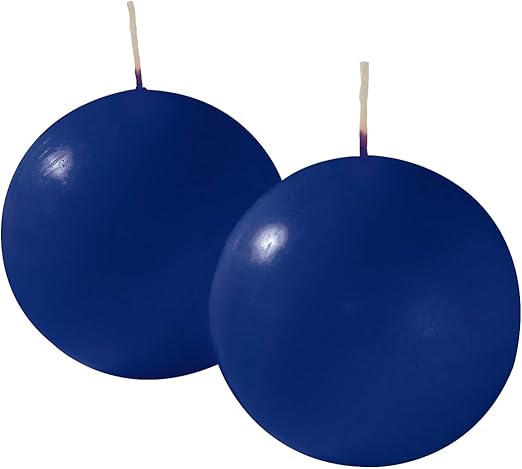 Cereria di Giorgio Risthò Velas de Bola, Cerámica, Turquesa, 8 cm, 4