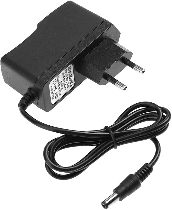 Adaptador de CA a CC, 9 V, 300 mA, 100 V-240 V, para teléfono, báscula digital electrónica, fuente de alimentación, adaptador convertidor 5,5 x 2,5 – 2,1 mm