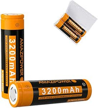 3.7Volt Pilas Recargables,3200mAh NiMH Alta Capacidad Baterías, 1000 Ciclos, Portátil Pro Power Iluminación Emergencia Linterna Batería (Paquete de 2) ZE