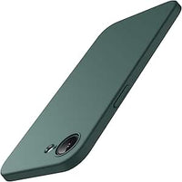 JETech Funda para iPhone 16e 6,1 Pulgadas 2025, Protección Completa Lente Cámara, Carcasa Protectora TPU Suave con Acabado Mate, Antigolpes (Verde Noche)