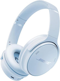 Bose QuietComfort Słuchawki bezprzewodowe z redukcją szumów, słuchawki nauszne Bluetooth z 24-godzinną pracą baterii, białobłękitny - wersja limitowana