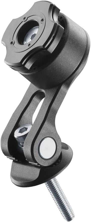 INTERPHONE - Soporte para móvil para Manillar de Bicicleta - Soporte Compatible Quiklox - Ajustable 360° Horizontal 90° Vertical - Enganche de liberación rápida