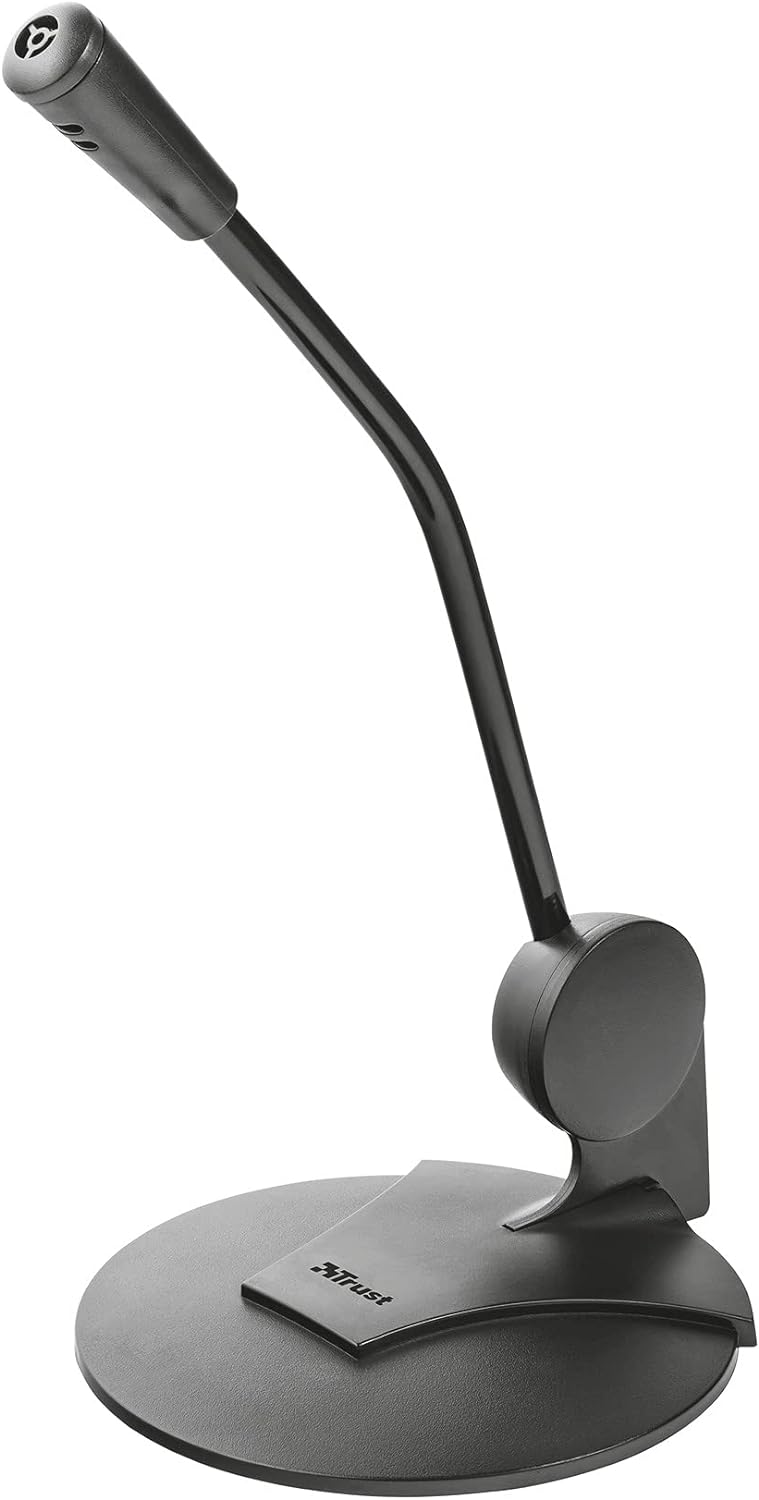 Trust 21674 Primo Tisch Mikrofon schwarz