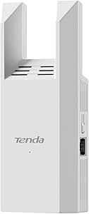 Tenda A18 AC1200 Repetidor WiFi, Extensor Amplificador Doble Banda 2.4/5 GHz, Cobertura hasta 150 m², Puerto Ethernet, Modo Ap, Indicador LED, WPS, WPA2