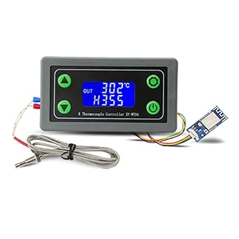 DollaTek WiFi Controlador de Temperatura Digital Remoto K Termopar Controlador de Alta Temperatura -99~999 Grados