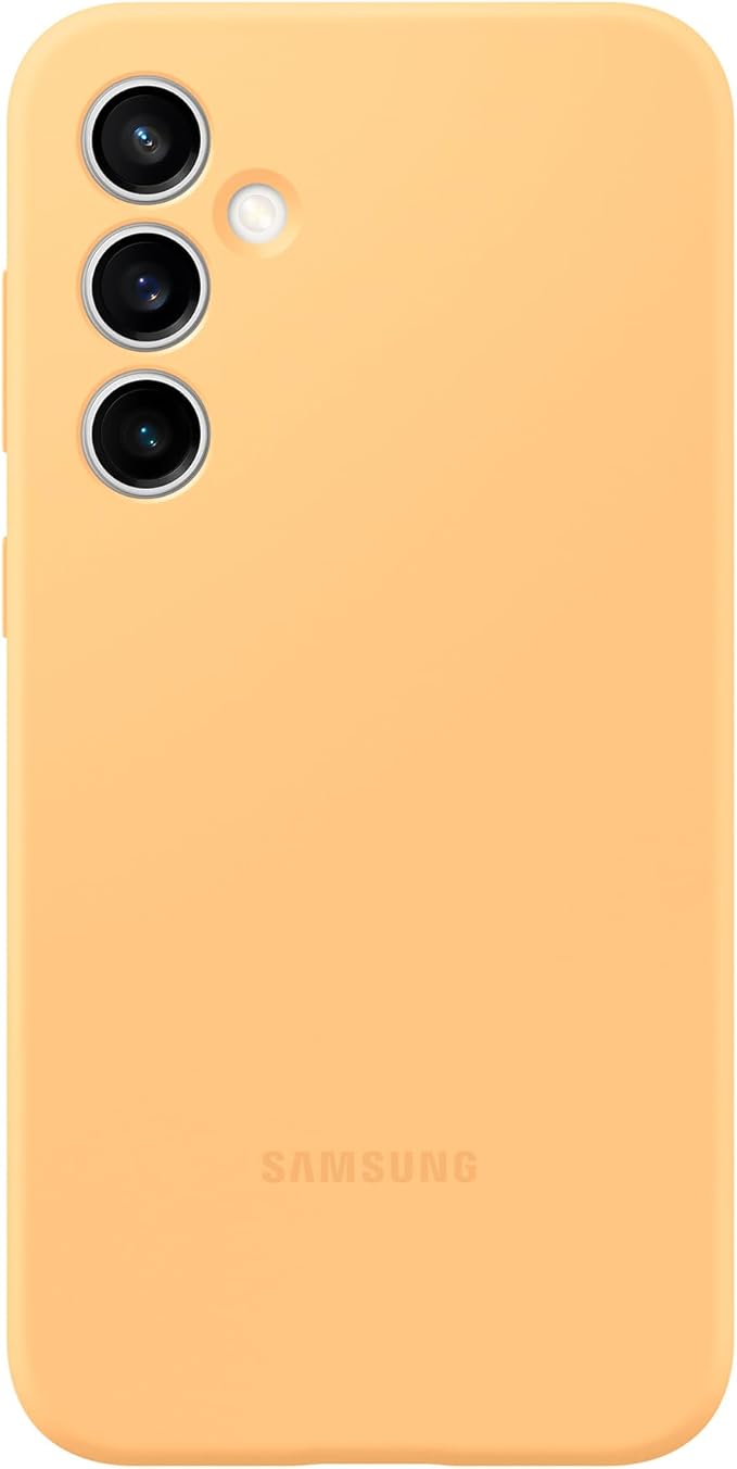 Samsung Silicone Cover custodia morbida colorata per Galaxy S23 FE, Apricot