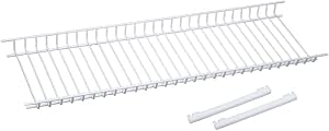 Sauvic Escurrevasos en Acero plastificado Blanco para armarios de 75 cm.