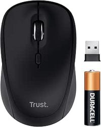 Trust Yuki Ratón Inalámbrico Silencioso Bluetooth + 2.4GHz con Batería