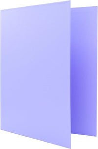 Raylu Paper® - Archivador 4 anillas en D de 25 mm, archivador A4 con anillas para guardar documentos, A4 de tamaño 33,5 cm de alto x 26 cm de ancho y lomo de 4 cm de grosor (Violeta Pastel)