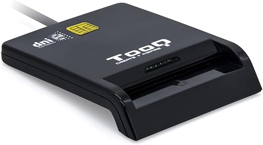 MULTILECTOR EXTERNO USB-C TOOQ TQR-211B DNIE NEGRO