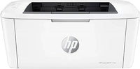 HP LaserJet M110w 7MD66F, Impresora Láser A4 Monocromo - Impresión Doble Cara Manual (20 ppm, Wi-Fi, Wi-Fi Direct, USB 2.0, Bluetooth, Procesador de 500 MHz, Memoria de 32 MB, Smart App) Blanca