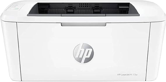 HP LaserJet M110w 7MD66F, Impresora Láser A4 Monocromo - Impresión Doble Cara Manual (20 ppm, Wi-Fi, Wi-Fi Direct, USB 2.0, Bluetooth, Procesador de 500 MHz, Memoria de 32 MB, Smart App) Blanca
