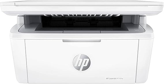 HP LaserJet M140w 7MD72F, Impresora Láser A4 Multifunción Monocromo a Doble Cara Manual, Escaner, Copiadora (20ppm, Wi-Fi, Wi-Fi Direct, USB 2.0, Procesador 500MHz, Memoria 64MB, Smart App) Blanca