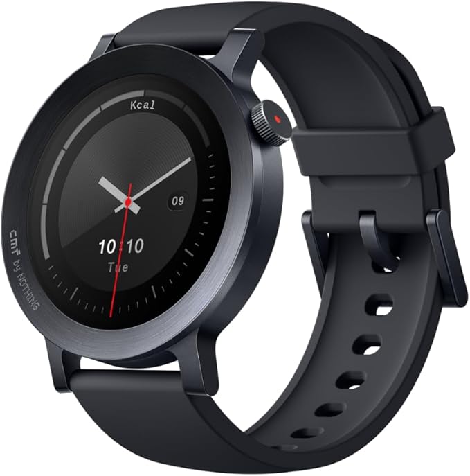 CMF by Nothing Smartwatch Watch 3 Pro z wyświetlaczem AMOLED 1,43 cala, 13-dniowa żywotność baterii, dwuzakresowy GPS, połączenia Bluetooth z redukcją szumów AI, zaawansowane monitorowanie tętna i snu