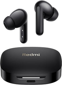 XIAOMI Redmi Buds 6 - Auriculares inalámbrico, cancelación de Ruido, Ligero, 10 Horas de autonomía y 42 Horas con el Estuche de Carga, Bluetooth, Negro (Versión ES)
