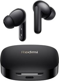 XIAOMI Redmi Buds 6 - Auriculares inalámbrico, cancelación de Ruido, Ligero, 10 Horas de autonomía y 42 Horas con el Estuche de Carga, Bluetooth, Negro (Versión ES)