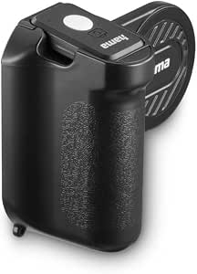 Hama | Empuñadura Magnética Móvil con Disparo Remoto (MagSafe, Bluetooth, Rosca 1/4") Negro