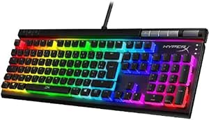 HyperX Legering Elite 2 Mechanisch Gaming-toetsenbord, HyperX Rood, Franse lay-out