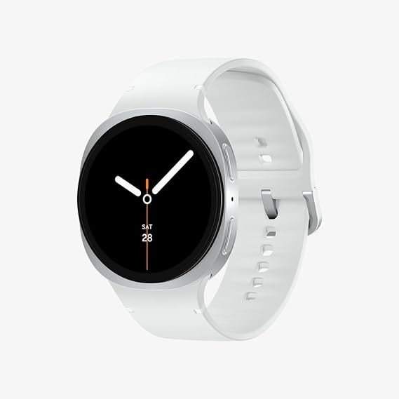 Samsung Galaxy Watch8, 44 mm, Bluetooth, Galaxy AI, Smartwatch, Procesador 3 NM, Asistente de Salud y Sueño, Seguimiento Deportivo,  Plata (Versión Española)