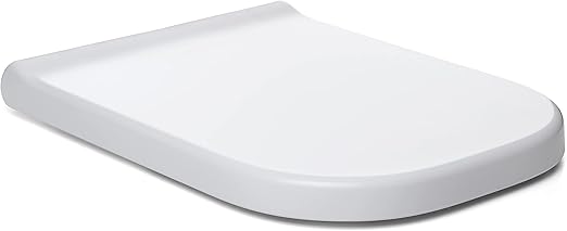TATAY Tapa WC Universal Compatible con Modelo The Gap | Caída Amortiguada | Retirada Rápida que permite Limpieza Profunda | Fabricada en España | Forma Square - Modelo Optima Square - Blanco