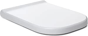 TATAY Tapa WC Universal Compatible con Modelo The Gap | Caída Amortiguada | Retirada Rápida que permite Limpieza Profunda | Fabricada en España | Forma Square - Modelo Optima Square - Blanco