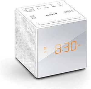 Sony ICF-C1 - Radio despertador con pantalla LED, blanco