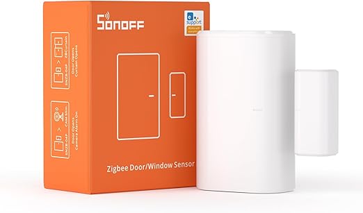 SONOFF SNZB-04P Zigbee tür und fenstersensor,intelligenter Fenster- und türkontakt Alarmanlage,Erfordert Zigbee Hub,Smart Home türsensor kompatibel mit Alexa und Google Assistant,Intelligente Szenen