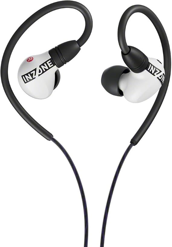 Sony INZONE E9, Cascos Gaming in Ear Creados con Fnatic, Ligeros, Aislamiento acústico, Ecualizador Ajustable, Caja de Audio USB-C, Cable 1,8 m, Estuche de Transporte, PC Streaming - Blanco