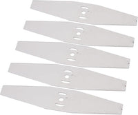 CHEOTIME Lame en Métal De Taille-Bordures électriques sans Fil De 5 Pièces, Lame De Rechange De Mangeur De Mauvaises Herbes pour Couper Les Mauvaises Herbes sous-broussailles